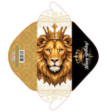 Конверт для денег поздравительный 168х84мм КВ 24-241 (10/300)