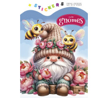 Раскраска A5, 8 л, с наклейками "Cute gnomes" 24270 (20)