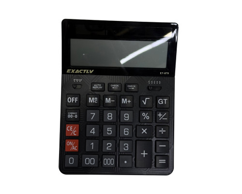 Calculator 14 Digit EXACTLV ET-879 20*15*4,5 cm (60)