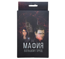 Настольная игра «Мафия: Большой город» 26карт, 0134R-19, (288)