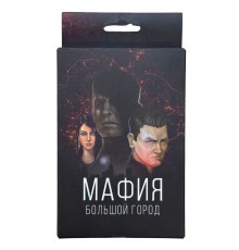 Настольная игра «Мафия: Большой город» 26карт, 0134R-19, (288)