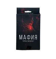 Joc de masă „Mafia: Orașul adoarme” 17 carti, 0134R-20, ( 648)