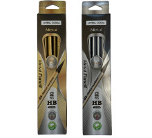 Creion grafit HB, cu radiera, Metalic LC-7018 S2-5 (12/144/240)