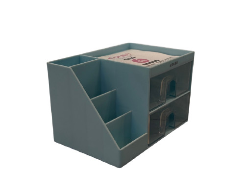 Oрганайзер настольный, 7 отдел. пластик. 150*99*100mm DL3365 (36)