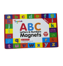 Set cartele magnetice, «ABC si 123» 253 buc. AW-888 S47-10 (14)