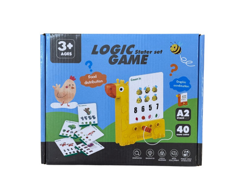 Joc educativ „Starter Game”,40 carduri 3+ 777-29 S47-11 (96)