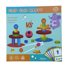 Joc educativ „Clip Clip Happy”, 25 piese MC-234 S47-2 (40)