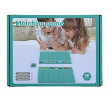 Развивающая игра „Matching Game”, деревo, 3+ TTM-208 S47-4 (36)