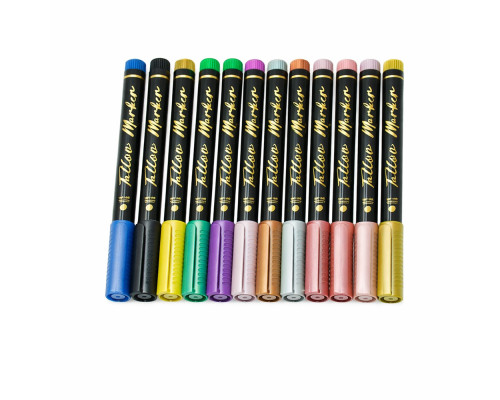 Set Markere pentru Tatuaje Temporare 12 Culori AW.1904 (18/108)