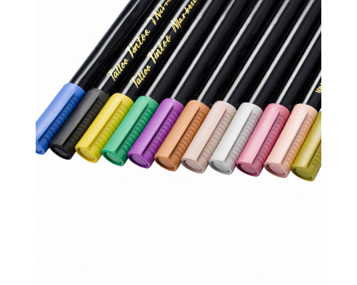 Set Markere pentru Tatuaje Temporare 12 Culori AW.1904 (18/108)