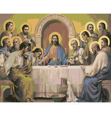 Set pictură pe numere 60*80 "Cina cea de Taină" 4162