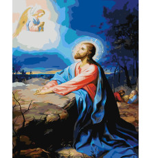 Set pictură pe numere 60*80 "Hristos în Grădina Ghetsimani" 4159