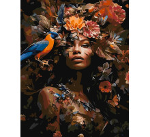 Set pictură pe numere 60*80 "Tropicană Frumoasa" 4665