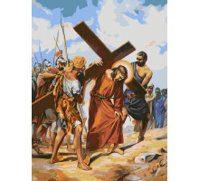 Набор для рисования по номерам 60*80"Страсти Христовы" 4138