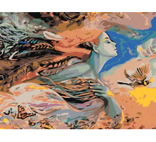 Набор для рисования по номерам 60*80 "Полет мечты" 4400