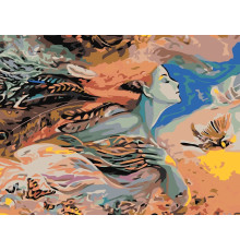 Набор для рисования по номерам 60*80 "Полет мечты" 4400