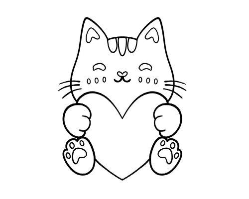 Набор детский для рисования на холсте 20*25 "Пушистые поздравления" +6красок +кисточка 7059