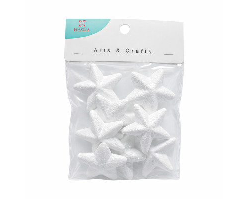 Набор пенопластовых фигурок "Звезда" 50 мм, 9 шт. S18A-19 (12/240)