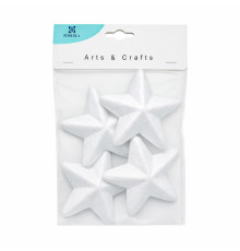 Набор пенопластовых фигурок "Звезда" 75 мм, 4 шт. S18A-20 (12/120)