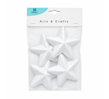 Set figurine din polistiren "Steaua" 75 mm, 4 buc. S18A-20 (12/120)