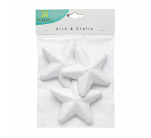 Set figurine din polistiren "Steaua" 90 mm, 3 buc. S18A-21 (12/120)