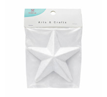 Пенопластовая фигура "Звезда" 120 мм, 1 шт. S18A-22 (12/120)