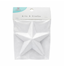 Пенопластовая фигура "Звезда" 120 мм, 1 шт. S18A-22 (12/120)