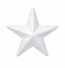 Пенопластовая фигура "Звезда" 250 мм, 1 шт S18A-23 (72)