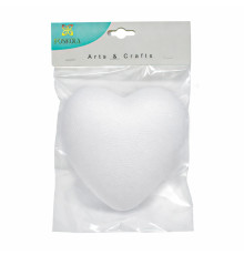 Пенопластовая фигура "Сердце" 140 мм, 1 шт. S18A-27 (12/96)