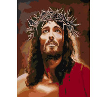 Set pictură pe numere 60*80 "Isus cu cununa de spini" 4184