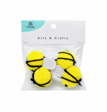 Set "Albinute" fetru 4cm, 4 buc, S18-2 (600)