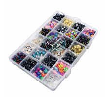 Набор бусин для творчества детский, большой S18-12 (6/120)