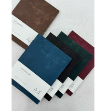 Carnet A4 100 foi, matem., Velura, coperta integrala 5 culori (60)