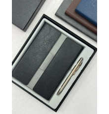 Set agenda nedatata cu magnet + pix in cutie, 4 culori, S19-68 (40)