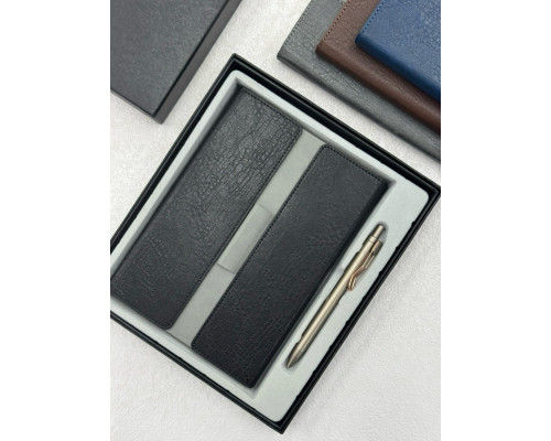 Set agenda nedatata cu magnet + pix in cutie, 4 culori, S19-68 (40)