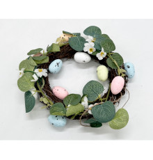 Coronita de Pasti din crengute +oua color (mica) ML1-113