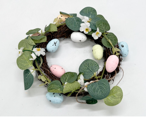 Coronita de Pasti din crengute +oua color (mica) ML1-113