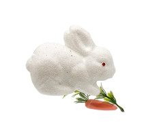 Decoratiune Iepure+morcov 1buc (Alb) ES-45 194109