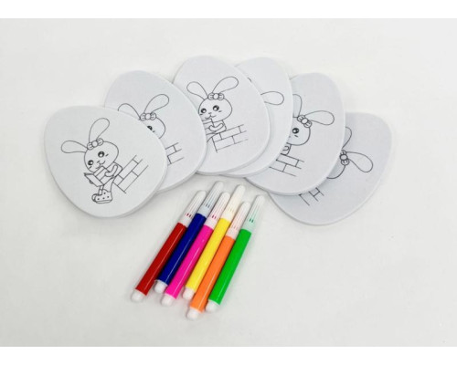 Set creatie ou 6buc (6 carioci) ML1-26