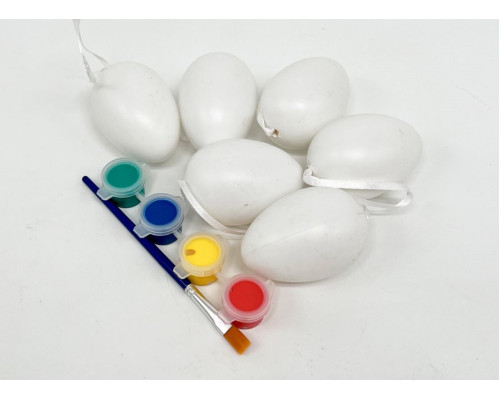 Set creatie ou 6buc plastic (guas/4cul)ES-89 ML1-162