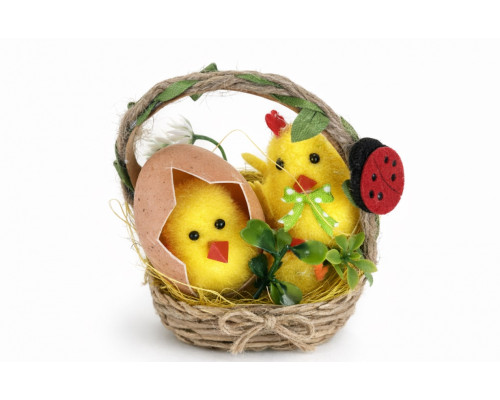 Decoratiune pui-cucosel+ou in cos ML30-3 247317