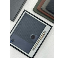 Set agenda nedatata cu magnet + pix in cutie, 5 culori, S19-72 (40)