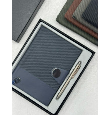 Set agenda nedatata cu magnet + pix in cutie, 5 culori, S19-72 (40)