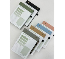 Планинг ежедневный A5, отрывной, 100 листов, 5 цветов, S19-65 (60)