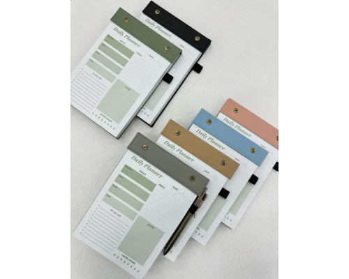 Planificator zilnic de birou A5, detașabil, 100 foi, 5 culori, 5 цветов, S19-65 (60)