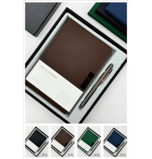 Set agenda nedatata cu magnet + pix in cutie, 4 culori, S19-70 (40)