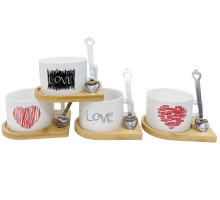 Cana h 5,5 cm,+ farfurioara, + lingurita S64-15 (72)