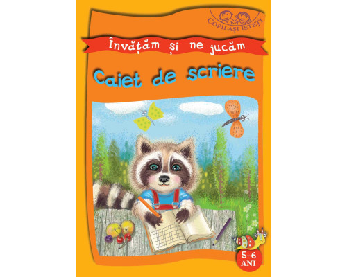 Copilasi isteti. Invatam si ne jucam. 5-6 ani. Caiet de scriere 132741 C*8086