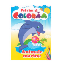 Privim si coloram ANIMALE MARINE N*9393