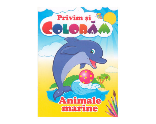 Privim si coloram ANIMALE MARINE N*9393